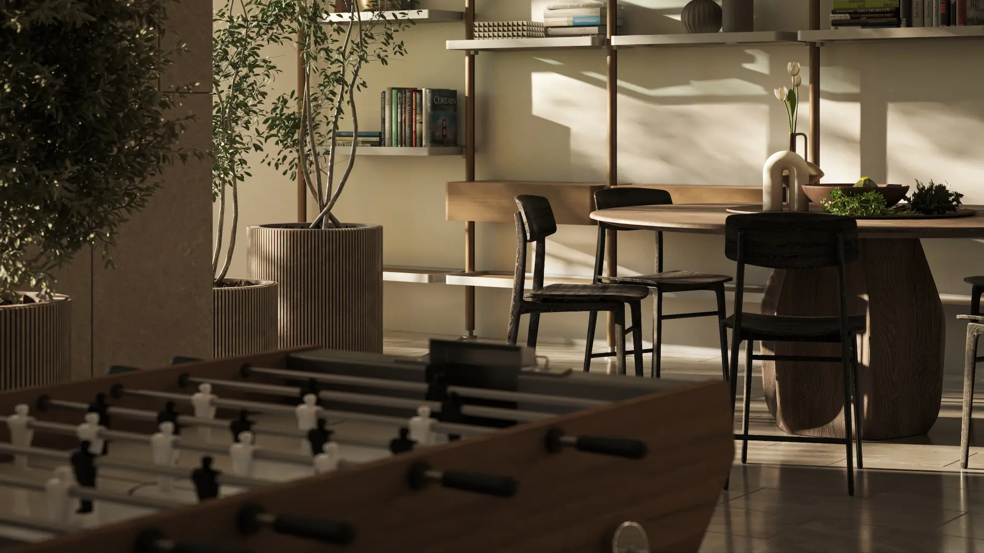 Open office area C at Mia Tower